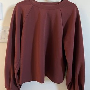 Prologue balloon sleeve sweater